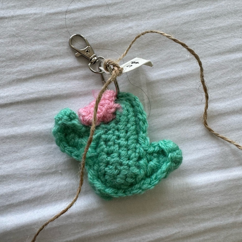 Crocheted cactus